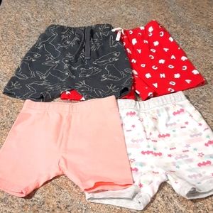 Four Pairs 18-24M Shorts